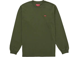 Supreme Small Box L/S Tee (SS26) Olive