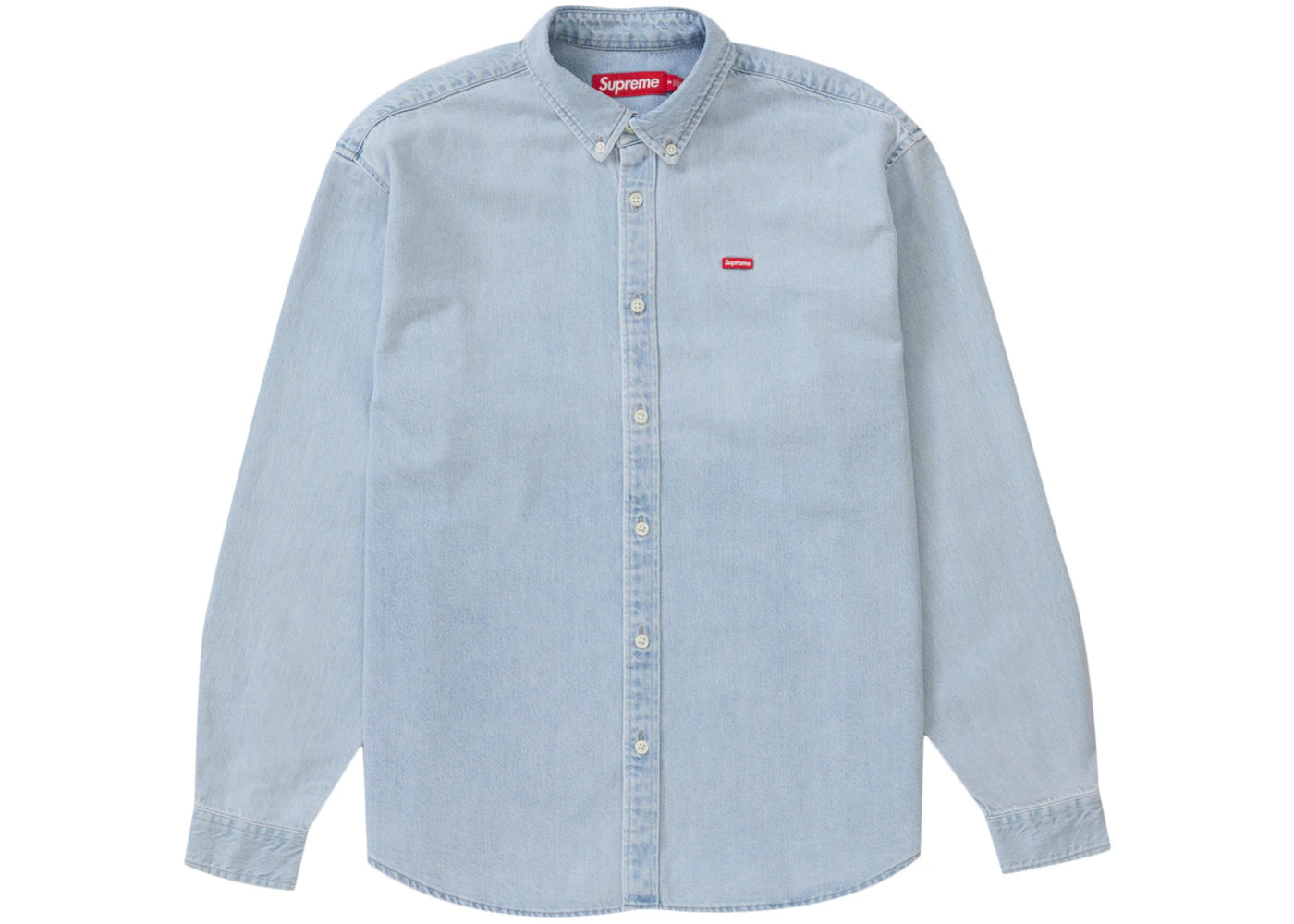 Supreme Small Box Shirt (SS24) Washed Blue - vue secondaire A