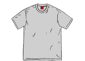 Supreme Small Box Tee (SS20) Heather Grey - vue 360