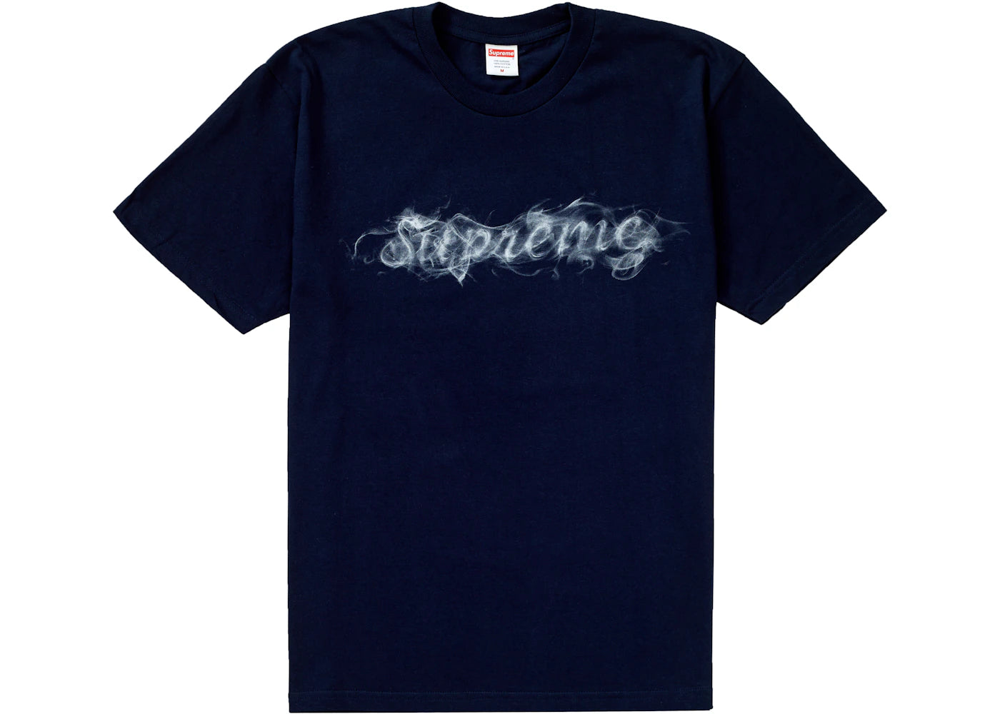 Supreme Smoke Tee Navy - vue secondaire A