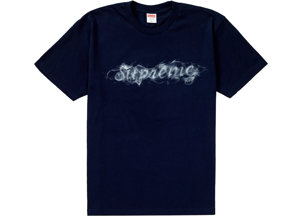 Supreme Smoke Tee Navy - vue 360