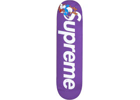 Supreme Smurfs Skateboard Purple - vue 360
