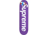 Supreme Smurfs Skateboard Purple