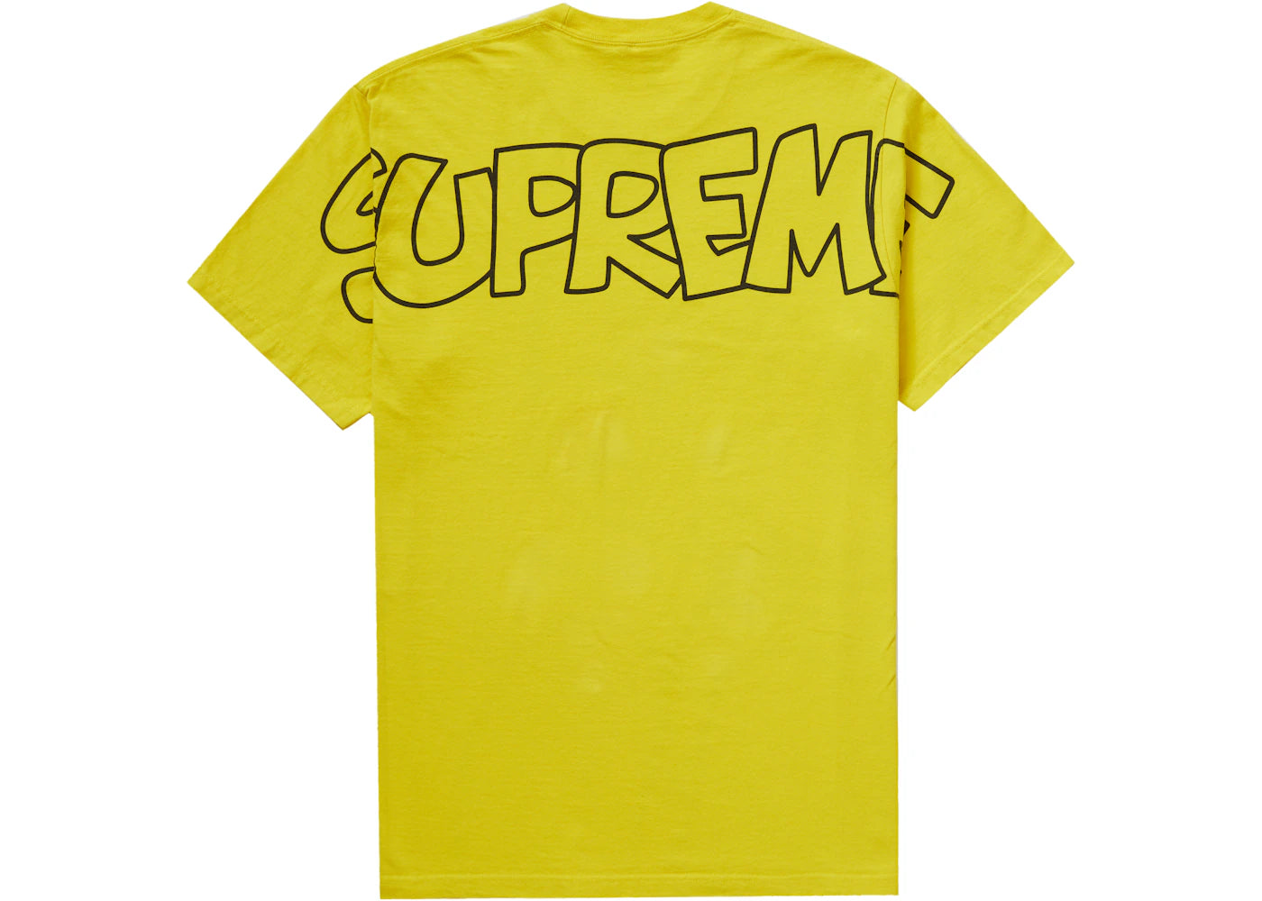 Supreme Smurfs Tee Yellow - vue secondaire A
