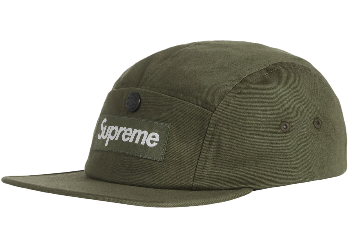 Supreme Snap Pocket Camp Cap (FW23) Olive - vue 360