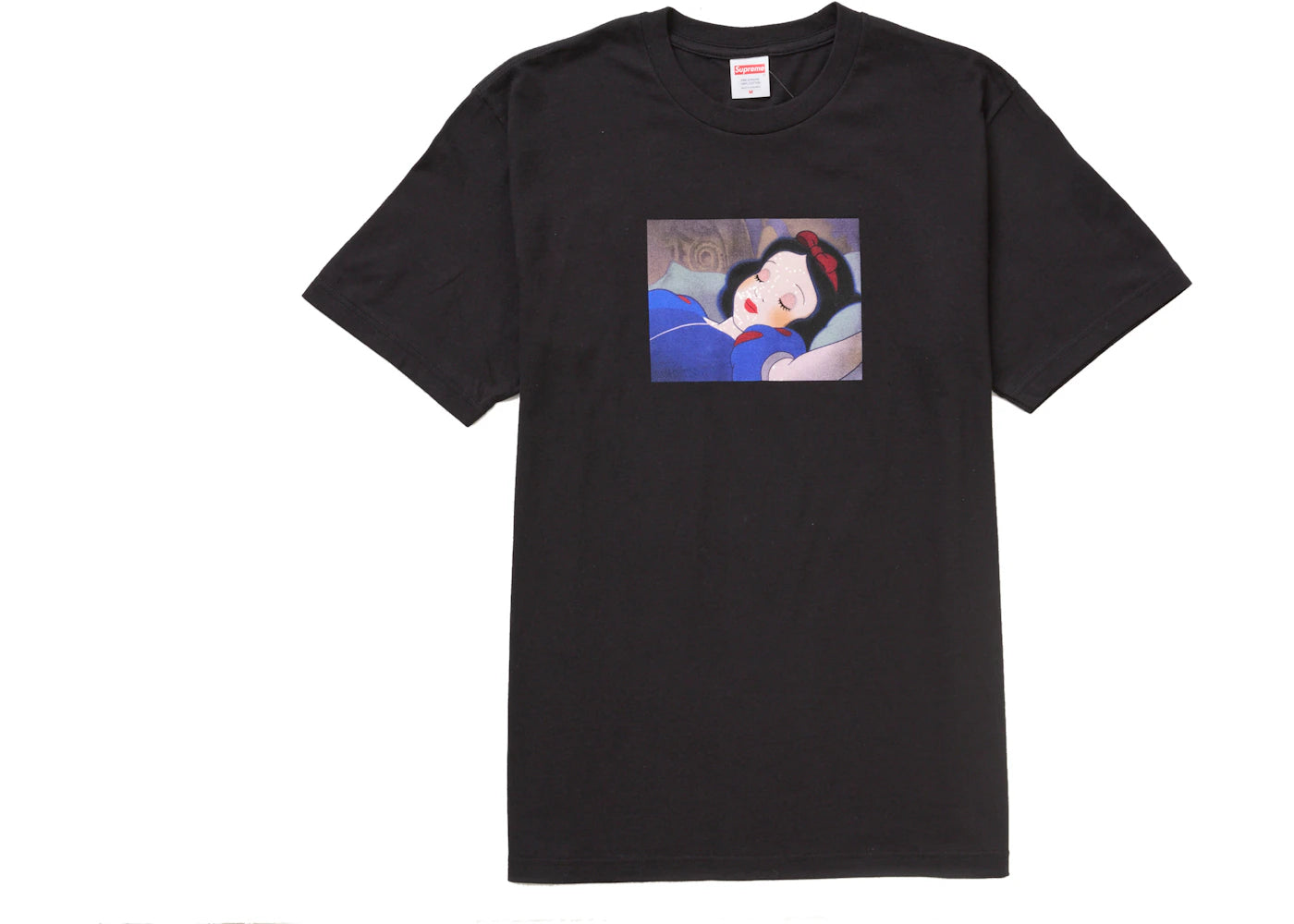 Supreme Snow White Tee Black - vue secondaire A
