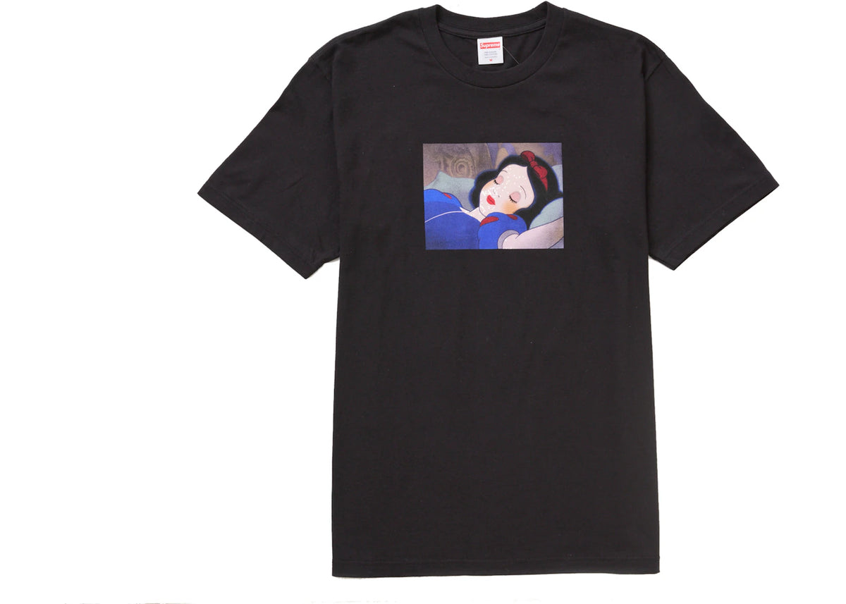 Supreme Snow White Tee Black - vue 360