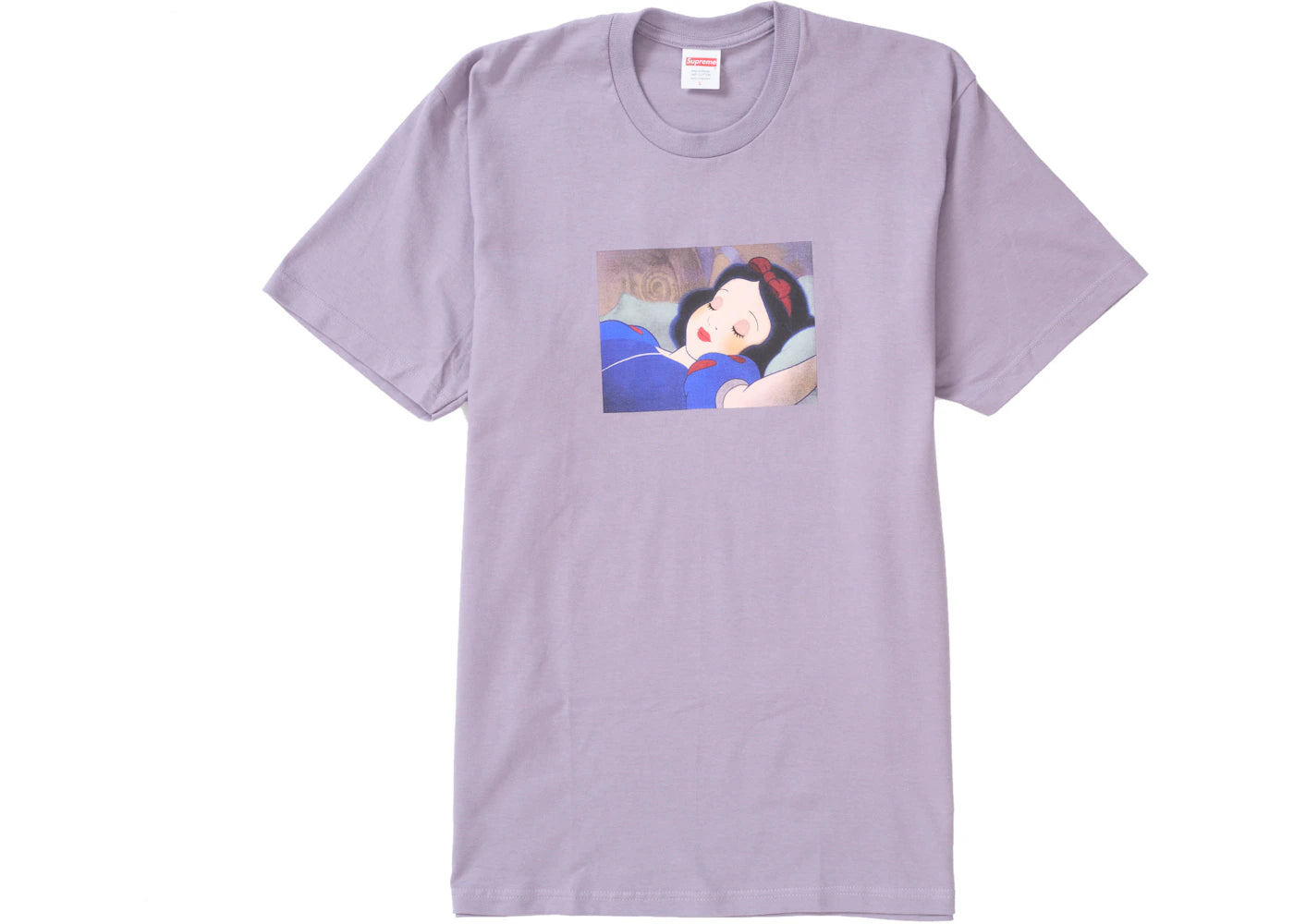 Supreme Snow White Tee Dusty Purple - vue secondaire A
