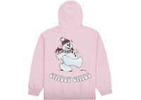 Supreme Snowman Hooded Sweatshirt Light Pink