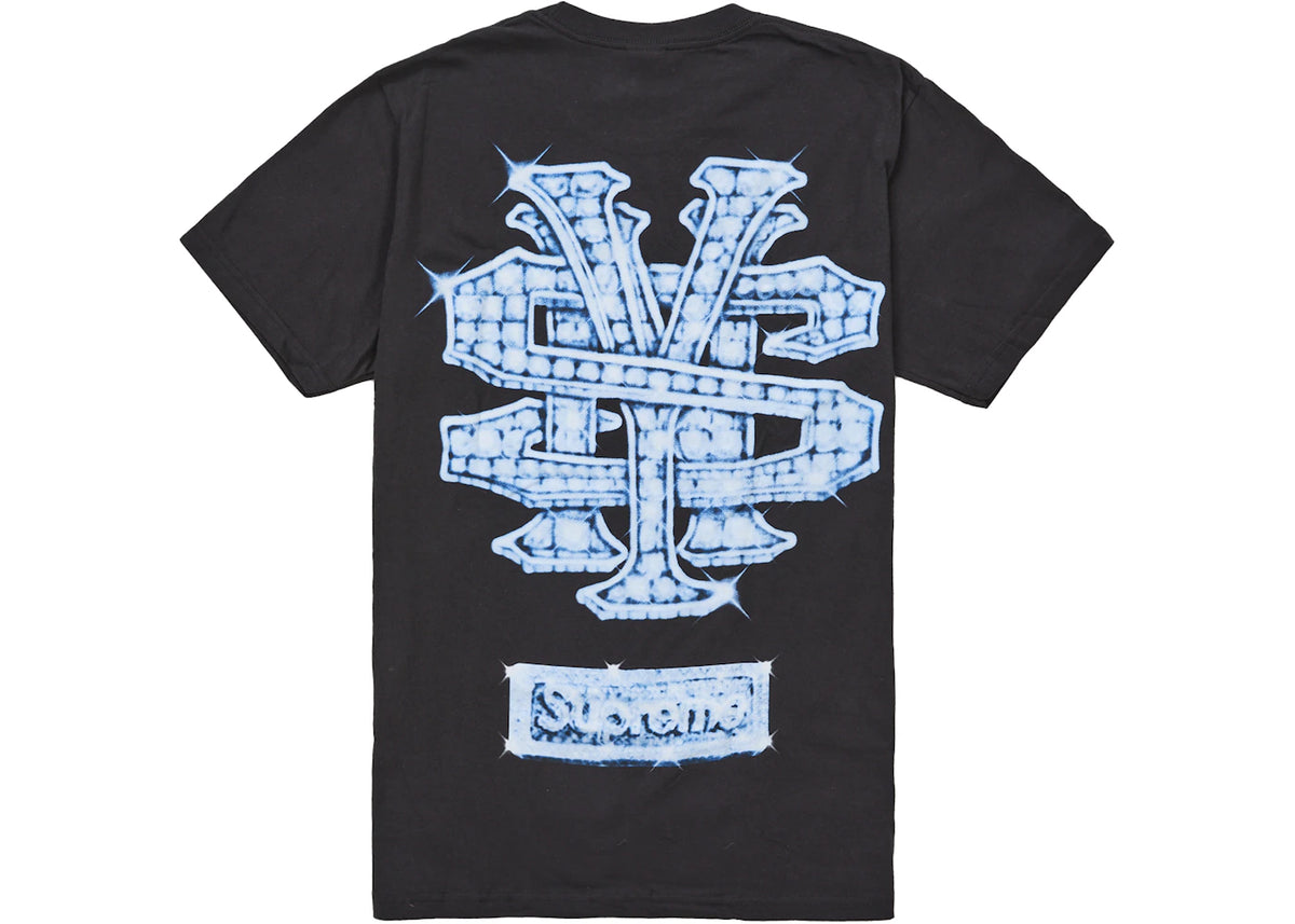 Supreme Snowman Tee Black - vue secondaire A