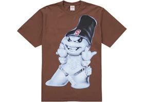 Supreme Snowman Tee Brown - vue 360