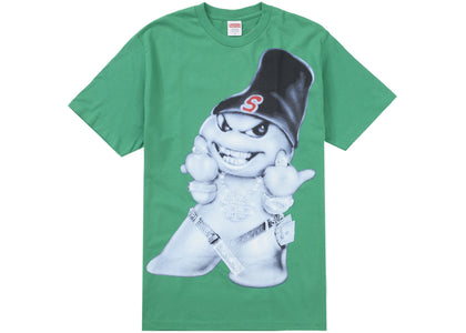 Supreme Snowman Tee Green - authentic Supreme product