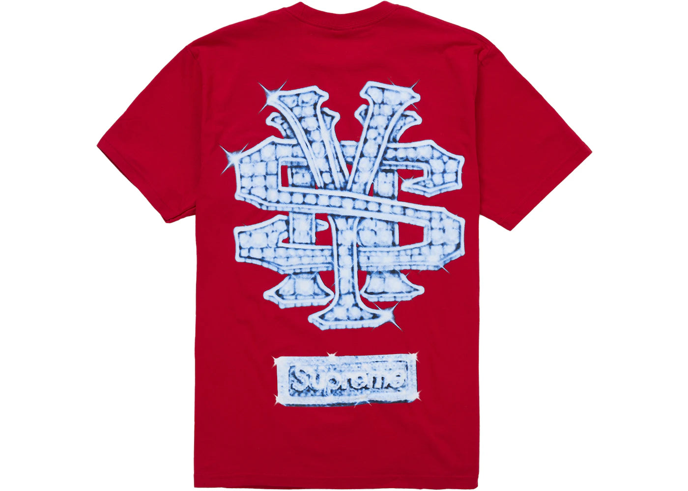 Supreme Snowman Tee Red - vue secondaire B
