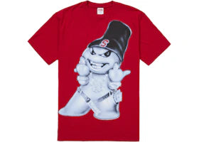 Supreme Snowman Tee Red