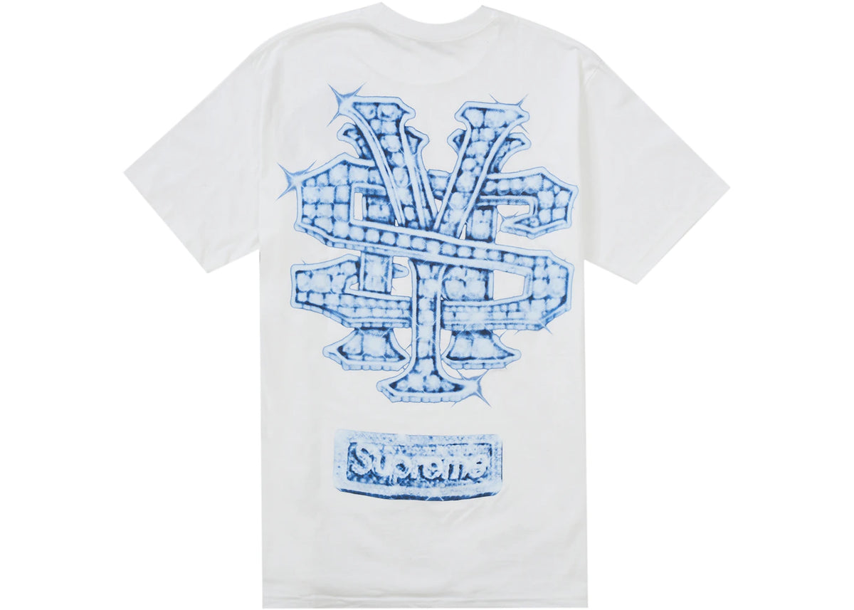 Supreme Snowman Tee White - vue secondaire A