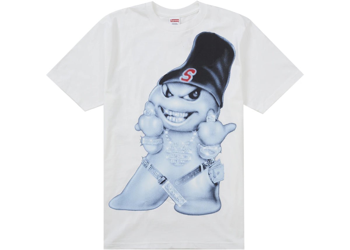 Supreme Snowman Tee White - vue 360