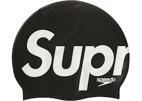 Supreme Speedo Swim Cap Black - vue 360