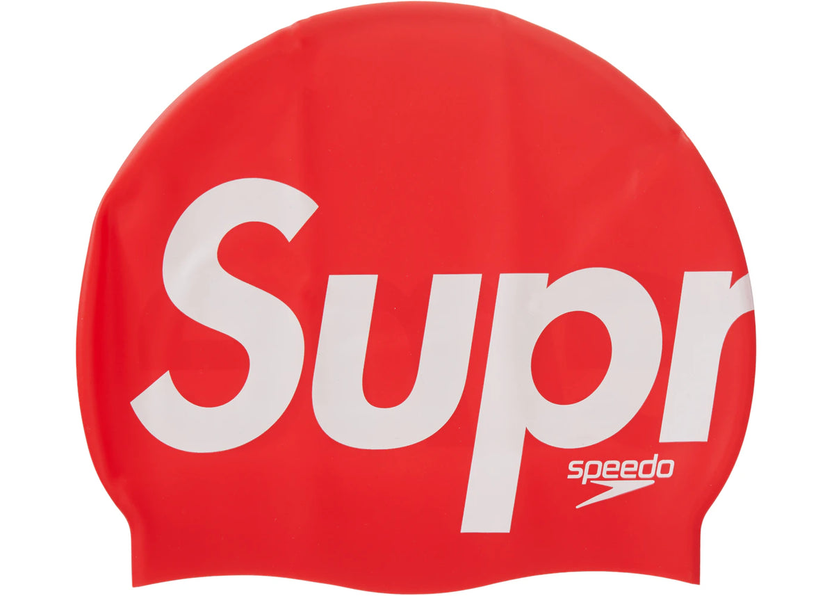 Supreme Speedo Swim Cap Red - vue secondaire A