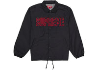 Supreme Spellout Coaches Jacket Black