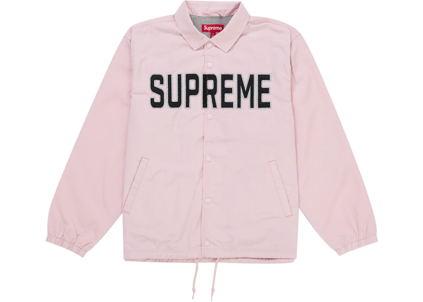Supreme Spellout Coaches Jacket Pink - vue secondaire A