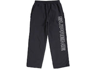 Supreme Spellout Embroidered Track Pant (FW24) Black