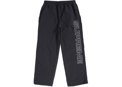 Supreme Spellout Embroidered Track Pant (FW24) Black - product view 2