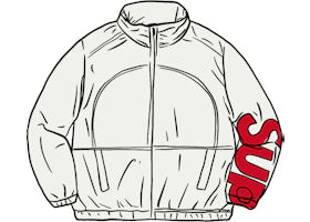 Supreme Spellout Track Jacket White