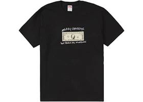 Supreme Spend It Tee Black - vue secondaire A