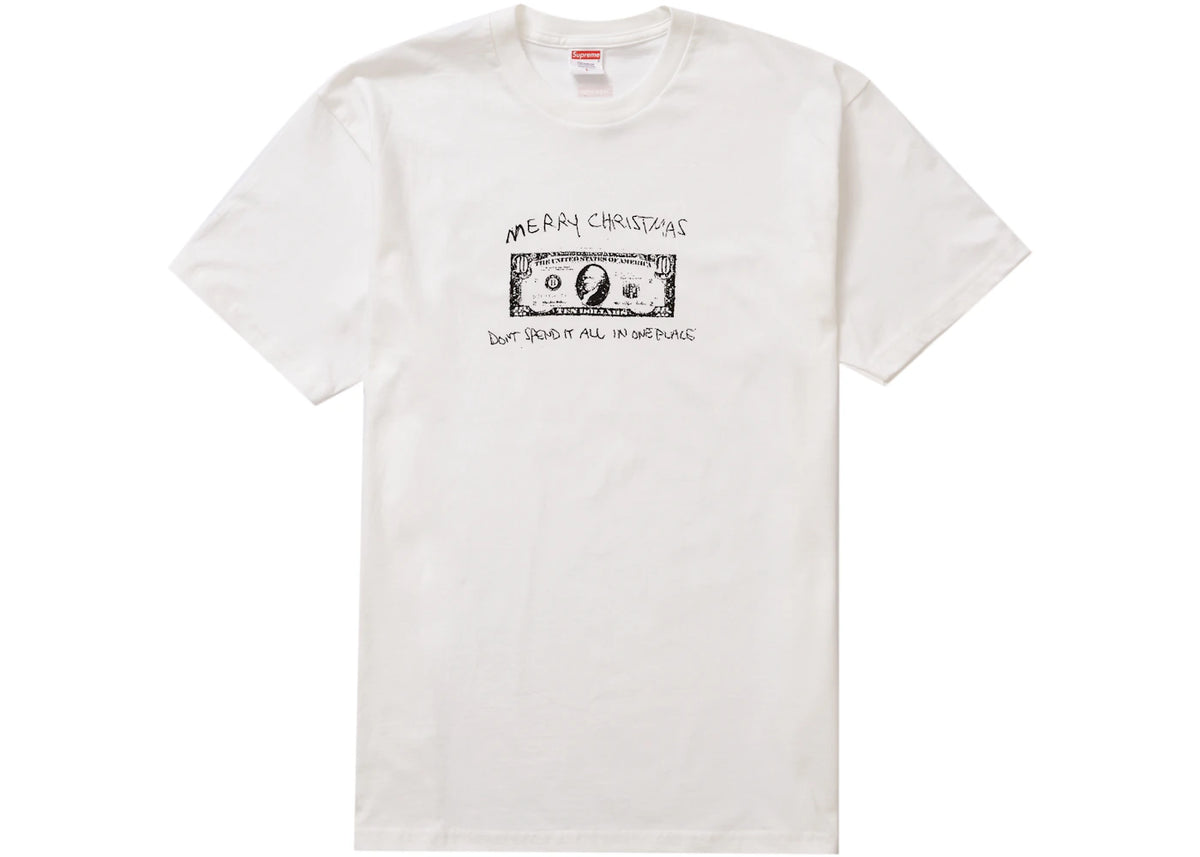 Supreme Spend It Tee White - vue secondaire A