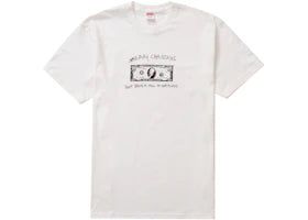 Supreme Spend It Tee White - vue 360