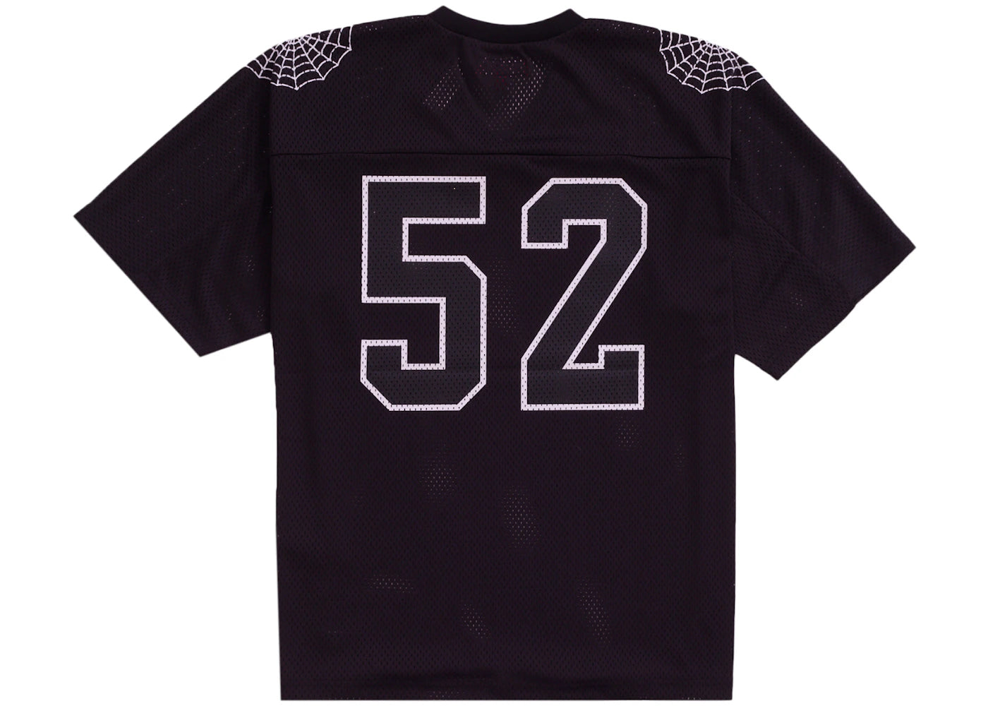 Supreme Spiderweb Football Jersey Black - vue secondaire B