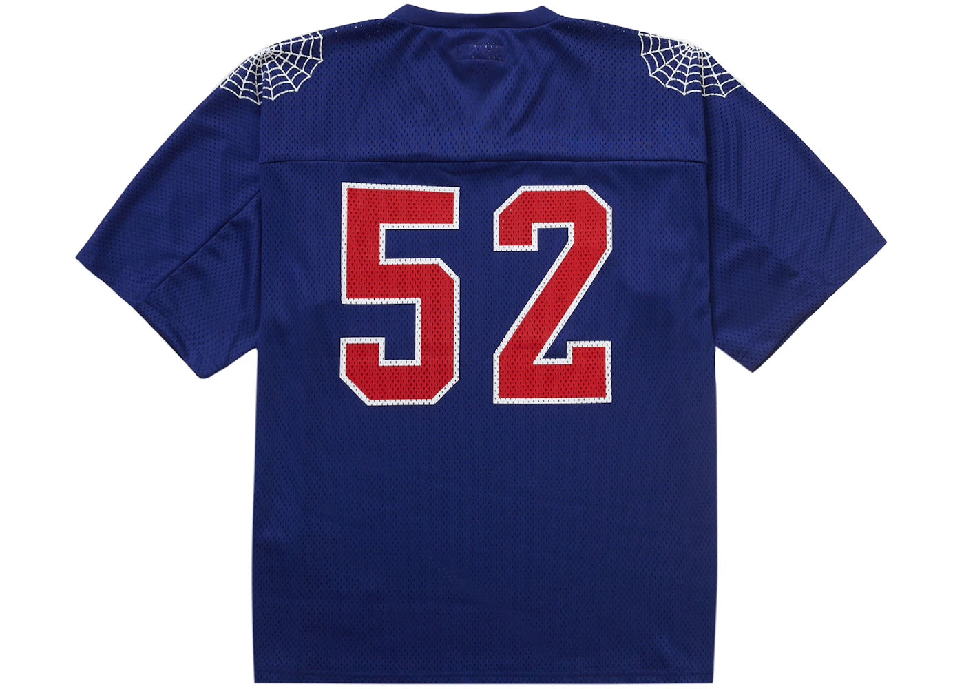 Supreme Spiderweb Football Jersey Navy - vue secondaire B