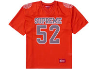 Supreme Spiderweb Football Jersey Orange