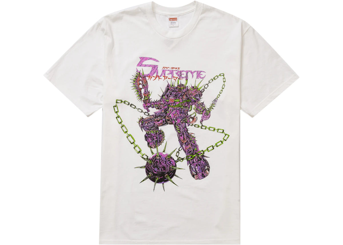 Supreme Spikes Tee White - vue 360