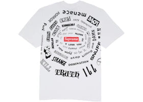 Supreme Spiral Tee White