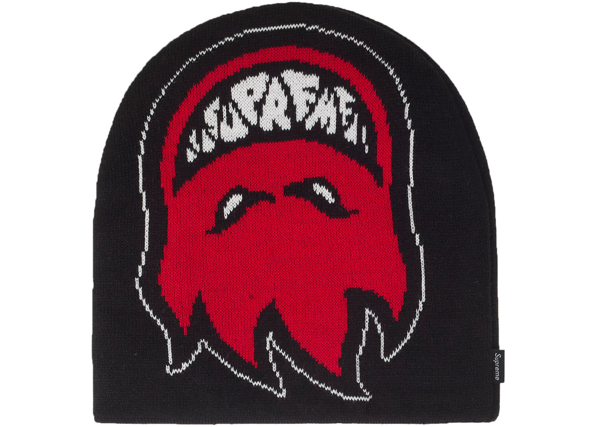 Supreme Spitfire Beanie Black - vue secondaire A