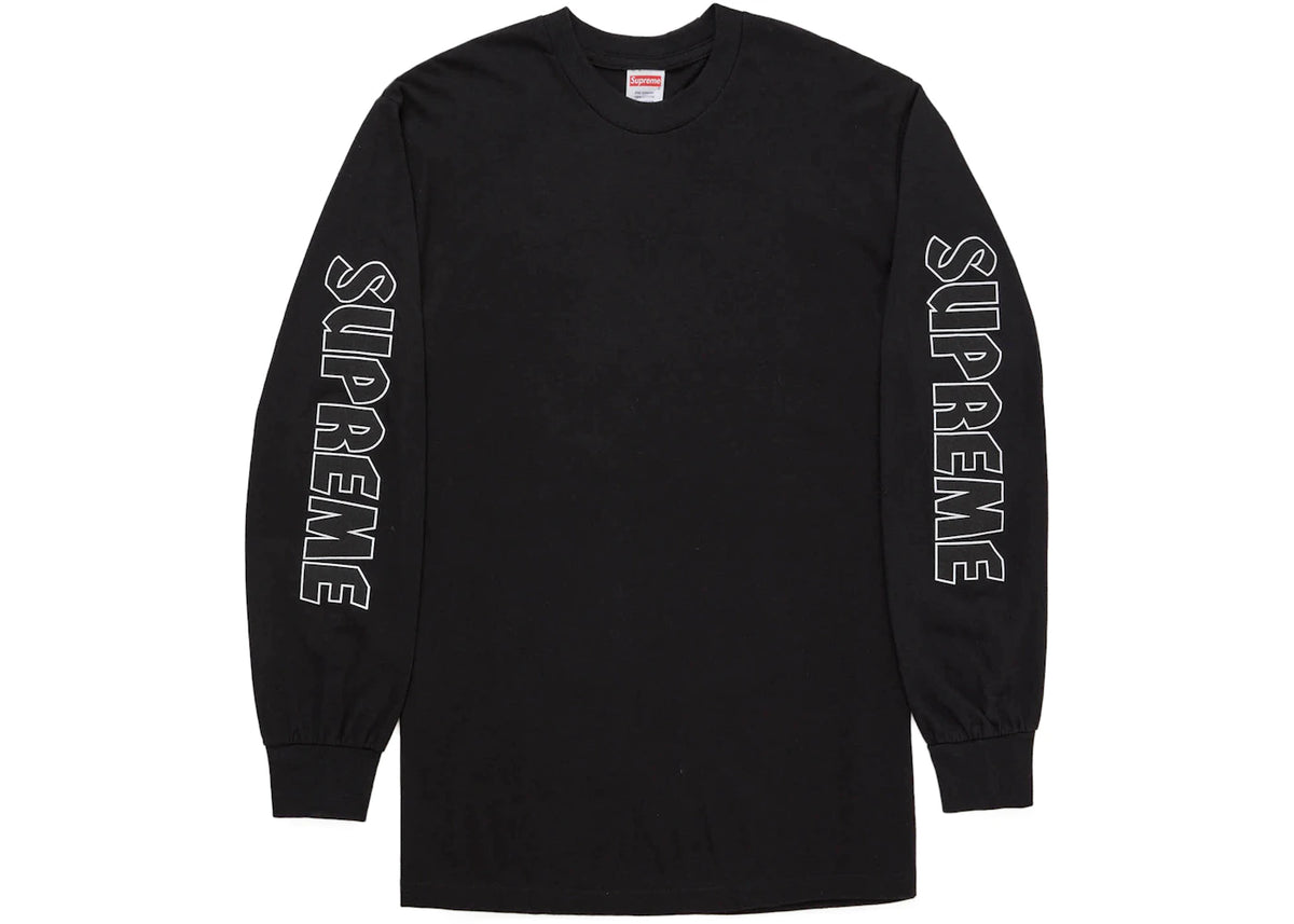 Supreme Spitfire Bighead L/S Tee Black - vue secondaire B