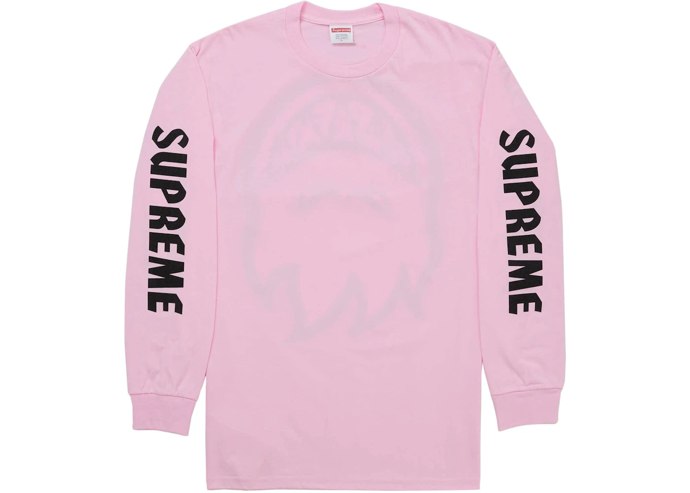 Supreme Spitfire Bighead L/S Tee Pink - vue secondaire B