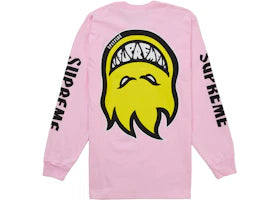 Supreme Spitfire Bighead L/S Tee Pink
