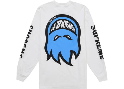 Supreme Spitfire Bighead L/S Tee White - authentic Supreme product