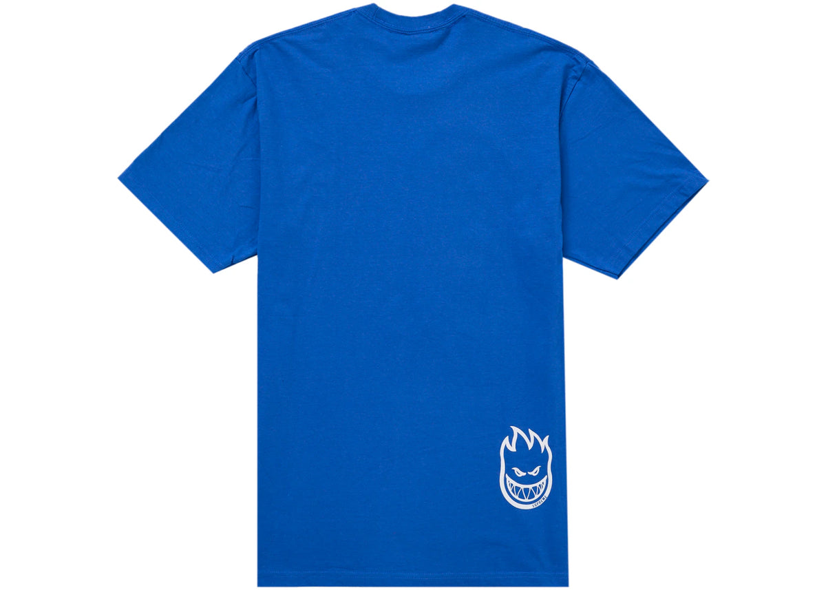 Supreme Spitfire Flag Tee Blue - vue secondaire A