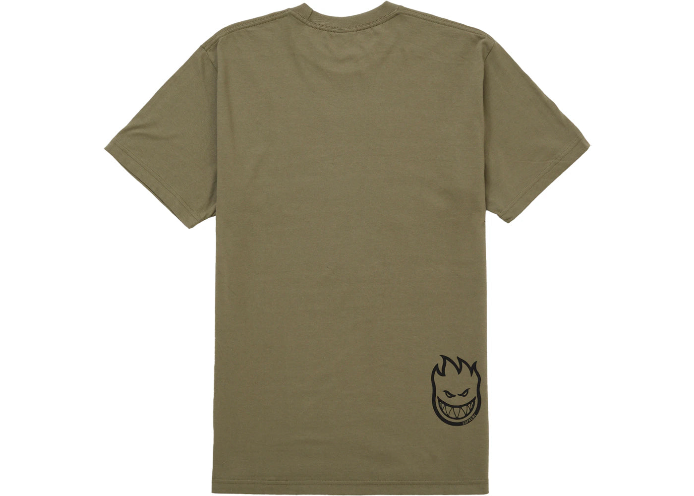 Supreme Spitfire Flag Tee Olive - vue secondaire A