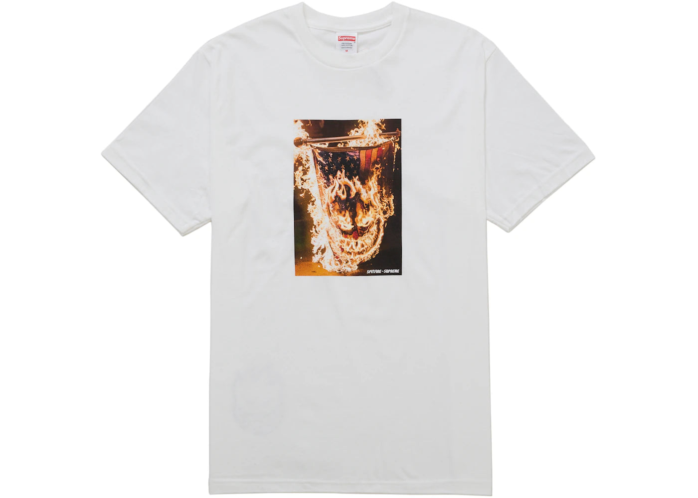 Supreme Spitfire Flag Tee White - vue 360