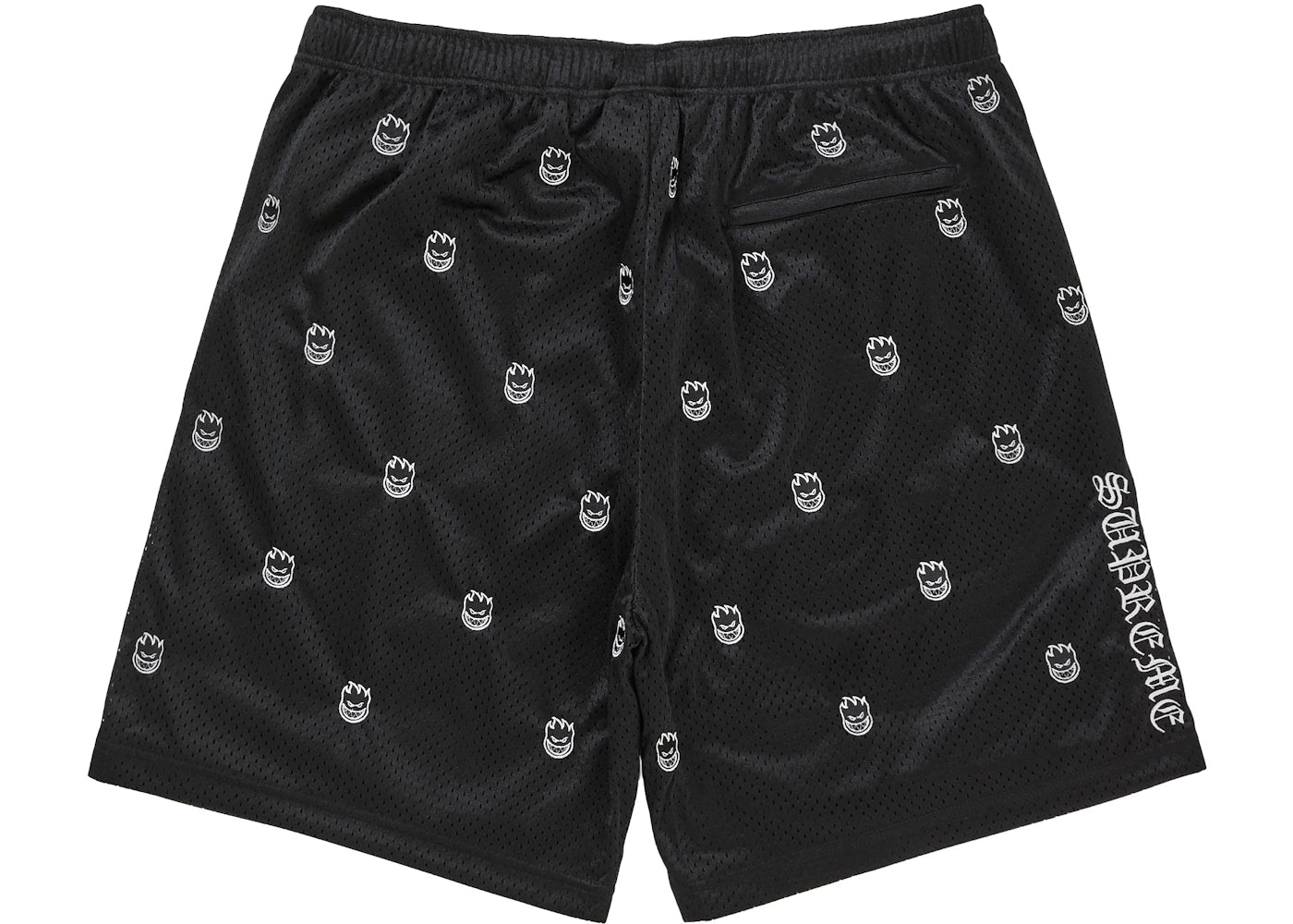 Supreme Spitfire Mesh Short Black - vue secondaire A