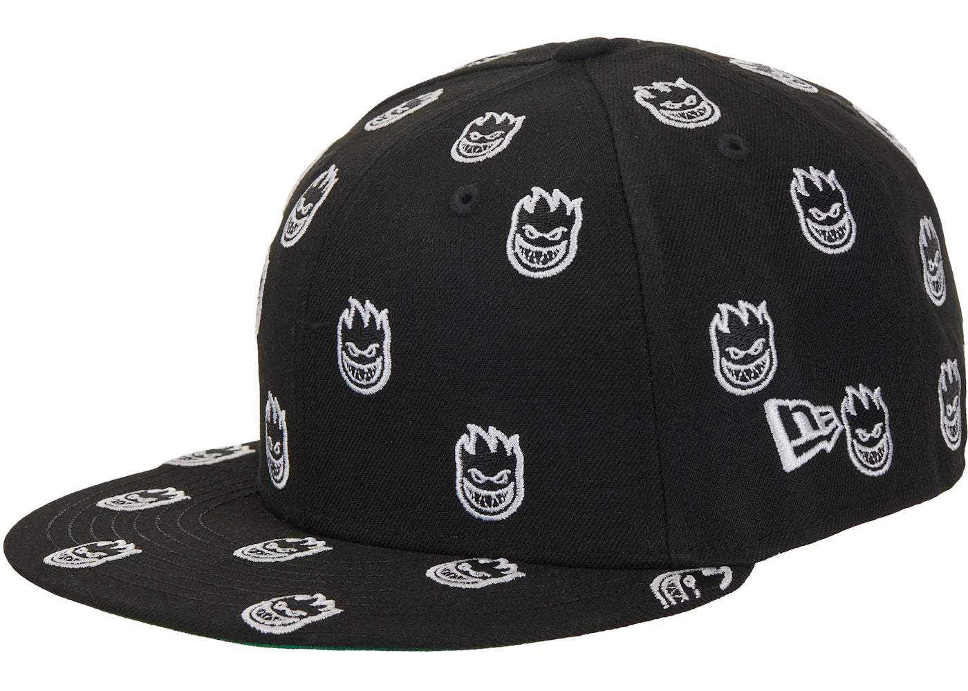 Supreme Spitfire New Era 59Fifty Fitted Cap Black - vue secondaire A