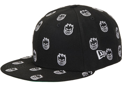 Supreme Spitfire New Era 59Fifty Fitted Cap Black - product view 2