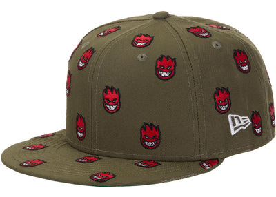 Supreme Spitfire New Era 59Fifty Fitted Cap Olive