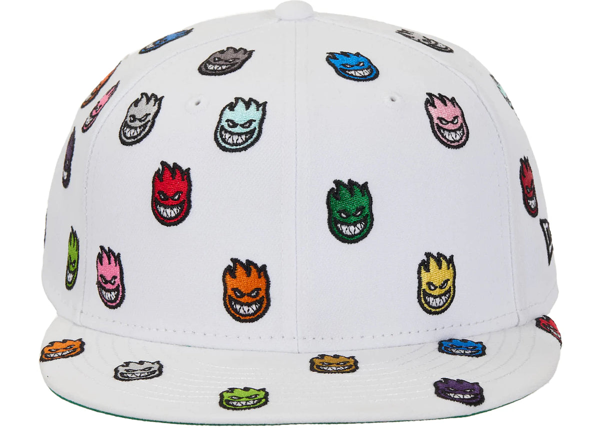 Supreme Spitfire New Era 59Fifty Fitted Cap White - vue secondaire B