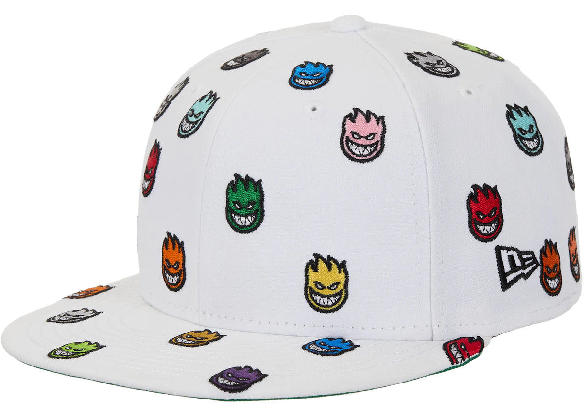 Supreme Spitfire New Era 59Fifty Fitted Cap White - vue secondaire A
