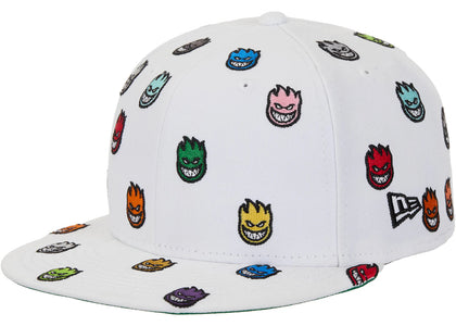 Supreme Spitfire New Era 59Fifty Fitted Cap White - product view 2
